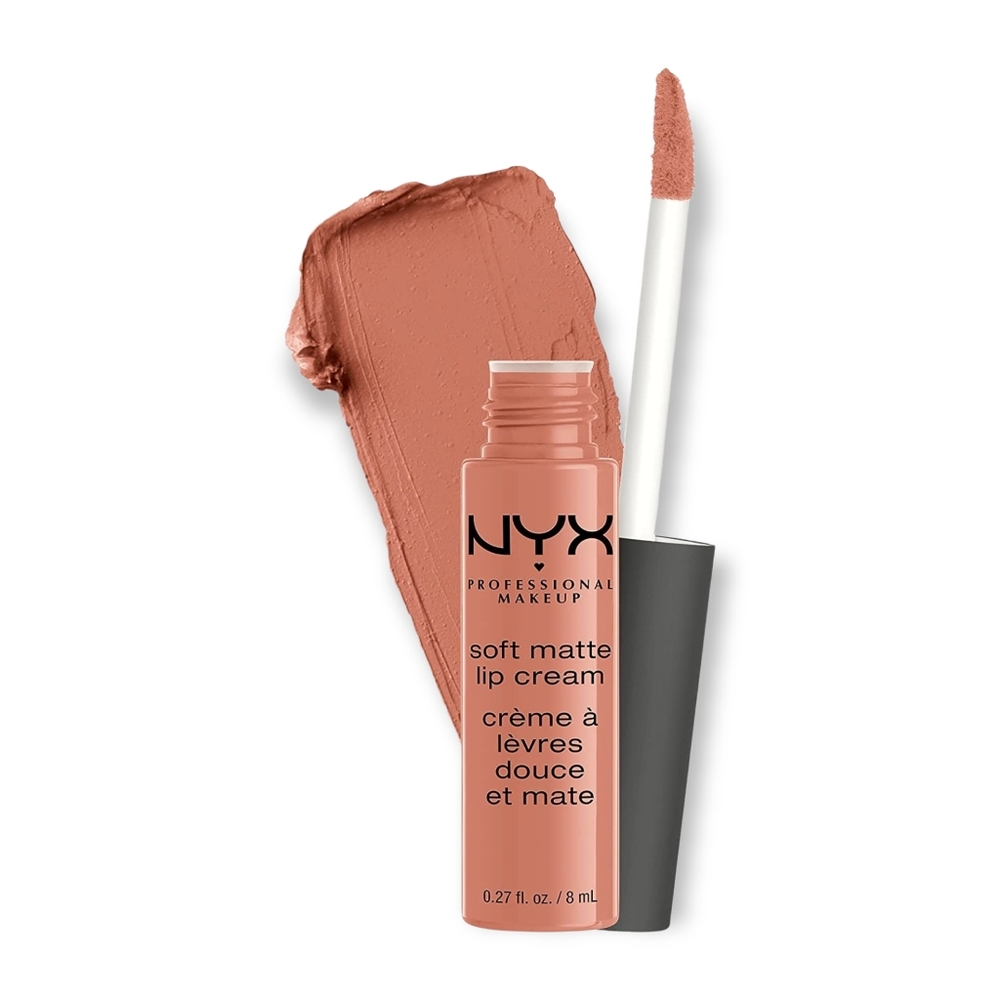 NYX Makeup Athens Peach Liquid Lipstick Lightweight Soft Matte Lip Cream…